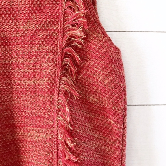 Anthropologie Holding Horses Red Knit Shift Dress - Picture 4 of 8